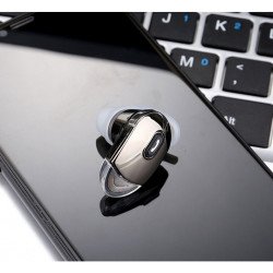 Small Size Metallic Style Bluetooth Headset T-001 (Bronze)